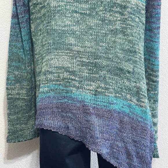 Prana Vignette Deep Balsam Blue Sweater Size L - Picture 5 of 14